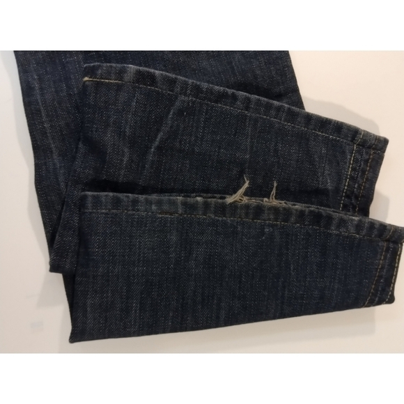 Lux medium wash button flap embroidered back pockets denim jeans size 29 - Picture 8 of 13